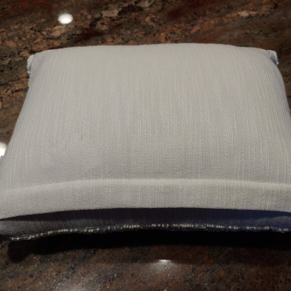 34th & Pine Holiday Tree Bling Beaded Decorator Lumbar Throw Pillow 15x11x6" - Picture 6 of 12